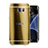 Handyhülle Hülle Luxus Aluminium Metall Tasche für Samsung Galaxy S7 Edge G935F Gold