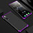 Handyhülle Hülle Luxus Aluminium Metall Tasche für Xiaomi Mi 9 Lite Violett