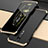 Handyhülle Hülle Luxus Aluminium Metall Tasche für Xiaomi Redmi K30 4G Gold und Schwarz
