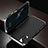 Handyhülle Hülle Luxus Aluminium Metall Tasche M01 für Huawei Honor View 30 Pro 5G Silber und Schwarz