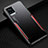 Handyhülle Hülle Luxus Aluminium Metall Tasche M01 für Vivo V20 Pro 5G Rot