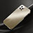 Handyhülle Hülle Luxus Aluminium Metall Tasche M02 für Apple iPhone 15 Pro Gold
