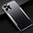 Handyhülle Hülle Luxus Aluminium Metall Tasche M05 für Apple iPhone 13 Pro Gold
