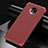 Handyhülle Hülle Luxus Aluminium Metall Tasche T01 für Xiaomi Redmi K30 Pro 5G Rot