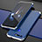 Handyhülle Hülle Luxus Aluminium Metall Tasche T03 für Huawei Honor View 20 Blau
