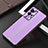 Handyhülle Hülle Luxus Aluminium Metall und Silikon Rahmen Tasche für Vivo iQOO 8 5G Violett