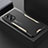 Handyhülle Hülle Luxus Aluminium Metall und Silikon Rahmen Tasche für Xiaomi Poco X4 GT 5G Gold