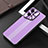 Handyhülle Hülle Luxus Aluminium Metall und Silikon Rahmen Tasche J01 für Oppo Find X5 5G Violett