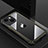 Handyhülle Hülle Luxus Aluminium Metall und Silikon Rahmen Tasche QC1 für Apple iPhone 14 Schwarz