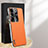 Handyhülle Hülle Luxus Leder Schutzhülle AT1 für Vivo V27 Pro 5G Orange