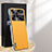 Handyhülle Hülle Luxus Leder Schutzhülle AT1 für Vivo X80 5G Gelb