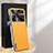 Handyhülle Hülle Luxus Leder Schutzhülle AT1 für Vivo X80 Pro 5G Gelb