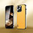 Handyhülle Hülle Luxus Leder Schutzhülle AT6 für Apple iPhone 14 Pro Max Gelb