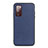 Handyhülle Hülle Luxus Leder Schutzhülle B01H für Samsung Galaxy S20 FE (2022) 5G Blau