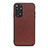 Handyhülle Hülle Luxus Leder Schutzhülle B01H für Xiaomi Redmi Note 11 4G (2022) Braun