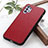 Handyhülle Hülle Luxus Leder Schutzhülle B02H für Samsung Galaxy A32 4G Rot