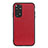 Handyhülle Hülle Luxus Leder Schutzhülle B02H für Xiaomi Redmi Note 11 4G (2022) Rot