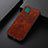 Handyhülle Hülle Luxus Leder Schutzhülle B05H für Samsung Galaxy A22 5G Rot