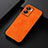 Handyhülle Hülle Luxus Leder Schutzhülle B06H für Oppo K10 5G India Orange