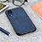 Handyhülle Hülle Luxus Leder Schutzhülle B08H für Samsung Galaxy A03 Core Blau