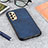 Handyhülle Hülle Luxus Leder Schutzhülle B08H für Samsung Galaxy A13 4G Blau
