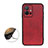 Handyhülle Hülle Luxus Leder Schutzhülle B08H für Vivo Y55s 5G Rot