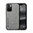 Handyhülle Hülle Luxus Leder Schutzhülle DY1 für Xiaomi Redmi 10 4G Grau
