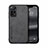 Handyhülle Hülle Luxus Leder Schutzhülle DY1 für Xiaomi Redmi Note 11 Pro 4G Schwarz