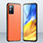 Handyhülle Hülle Luxus Leder Schutzhülle für Huawei Honor X10 Max 5G Orange