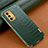 Handyhülle Hülle Luxus Leder Schutzhülle für Oppo A54 5G Grün
