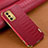 Handyhülle Hülle Luxus Leder Schutzhülle für Oppo A74 5G Rot
