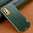 Handyhülle Hülle Luxus Leder Schutzhülle für Samsung Galaxy A03s Grün