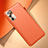 Handyhülle Hülle Luxus Leder Schutzhülle für Samsung Galaxy S20 FE 4G Orange