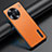 Handyhülle Hülle Luxus Leder Schutzhülle JB3 für Vivo X90 5G Orange