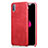 Handyhülle Hülle Luxus Leder Schutzhülle L01 für Apple iPhone Xs Rot