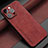 Handyhülle Hülle Luxus Leder Schutzhülle LS1 für Apple iPhone 14 Pro Max Rot