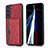 Handyhülle Hülle Luxus Leder Schutzhülle M03T für Samsung Galaxy S21 5G Rot