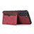Handyhülle Hülle Luxus Leder Schutzhülle M04T für Samsung Galaxy S21 FE 5G Rot