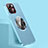 Handyhülle Hülle Luxus Leder Schutzhülle mit Mag-Safe Magnetic Magnetisch für Apple iPhone 14 Hellblau