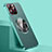 Handyhülle Hülle Luxus Leder Schutzhülle mit Mag-Safe Magnetic Magnetisch für Apple iPhone 15 Pro Grün