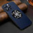 Handyhülle Hülle Luxus Leder Schutzhülle mit Mag-Safe Magnetic Magnetisch LD2 für Apple iPhone 14 Pro Blau