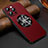 Handyhülle Hülle Luxus Leder Schutzhülle mit Mag-Safe Magnetic Magnetisch LD2 für Apple iPhone 14 Pro Max Rot