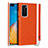 Handyhülle Hülle Luxus Leder Schutzhülle N01 für Huawei P40 Orange