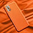 Handyhülle Hülle Luxus Leder Schutzhülle QK1 für Xiaomi Redmi Note 10T 5G Orange