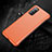 Handyhülle Hülle Luxus Leder Schutzhülle R01 für Huawei Honor V30 5G Orange