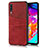 Handyhülle Hülle Luxus Leder Schutzhülle R01 für Samsung Galaxy A70 Rot