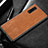 Handyhülle Hülle Luxus Leder Schutzhülle R02 für Oppo Find X2 Orange