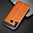 Handyhülle Hülle Luxus Leder Schutzhülle R03 für Huawei P20 Lite (2019) Orange