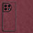 Handyhülle Hülle Luxus Leder Schutzhülle S01 für OnePlus Ace 2 5G Rot