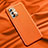 Handyhülle Hülle Luxus Leder Schutzhülle S01 für Oppo K9 5G Orange